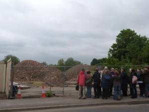Developments east of the minster