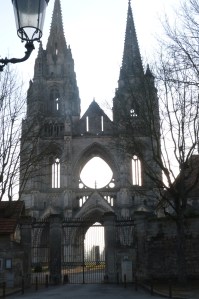 Facade of Saint-Jean-et-Vignes, Soissons