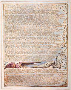 Albion awakes! Hey - I can see my house from here.... (Jerusalem The Emanation of The Giant Albion, c.1804–1820, page 71)