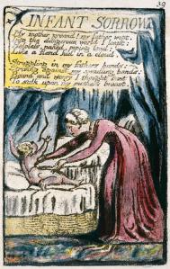 Infant Sorrow, from Songs of Innocence and of Experience, copy L, 1795 (Yale Center for British Art)