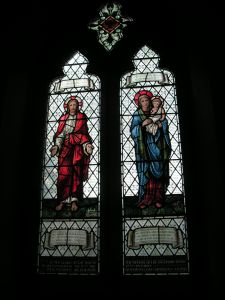 You know those stick-on transfers you can buy in cathedral gift shops? Yeah..