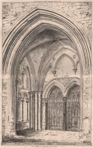 west-porch-st.-albans-abbey-hertfordshire-antique-print-1870-283563-p[1]