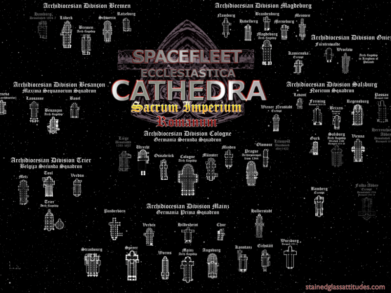 Spacefleet Ecclesiastica: Cathedrals of the Holy Roman Empire