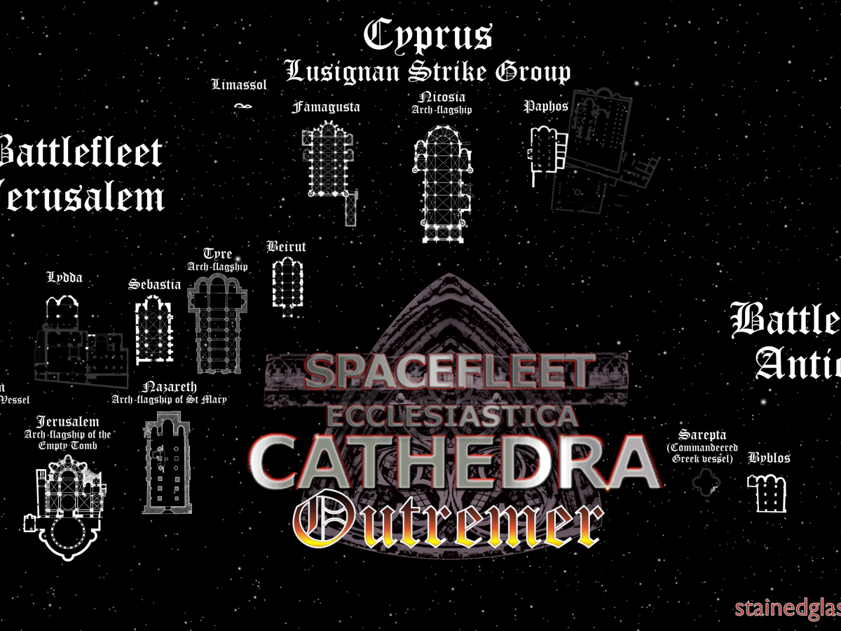 Spacefleet Ecclesiastica Outremer: Latin Cathedrals of the Crusader States
